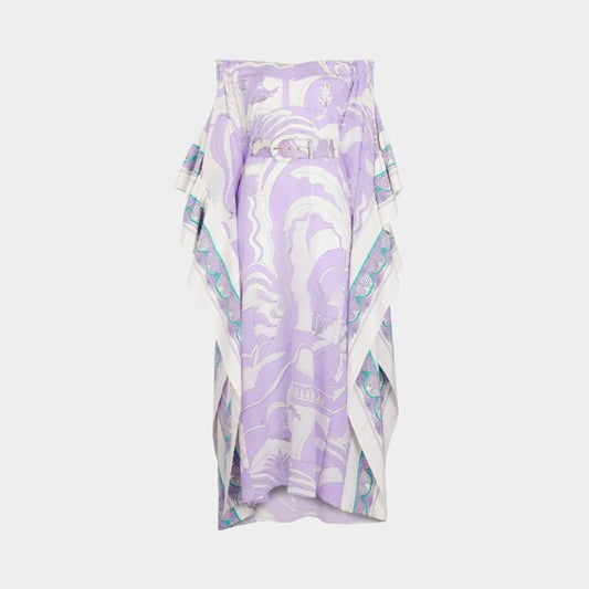 Designer Inspired Print Off shoulder Kaftan Dress High Quality