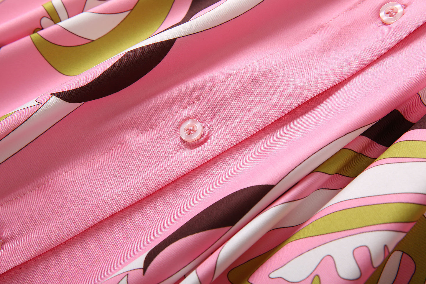HIGH QUALITY Fashion Summer Women Print  Kaftan Dress Loose Maxi Plus Size  Beach Outerwear In Pink 2023