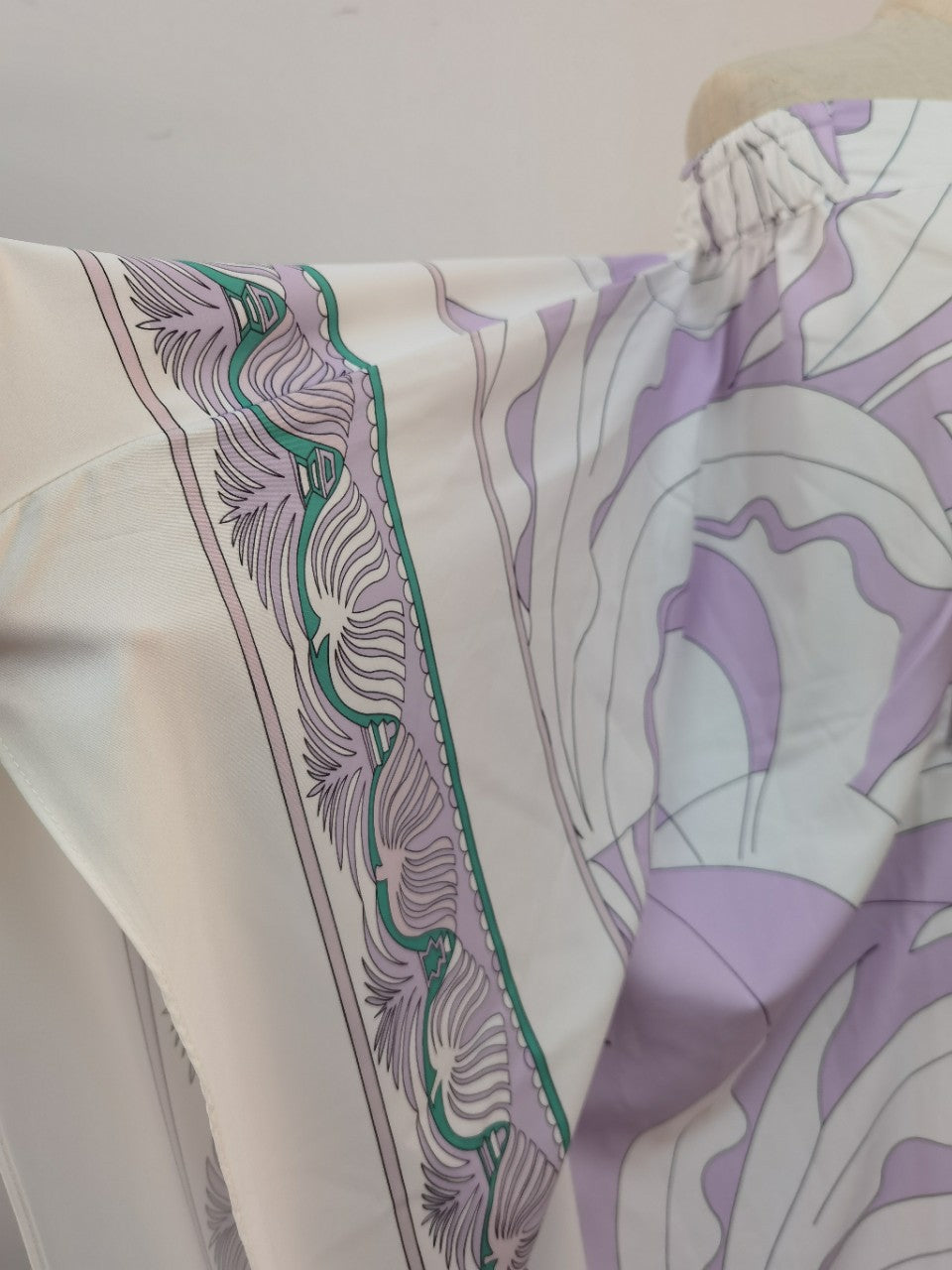 Designer Inspired Print Off shoulder Kaftan Dress High Quality