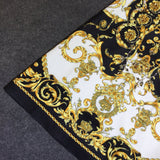 Luxury designer inspired “Baroque” print mini dress