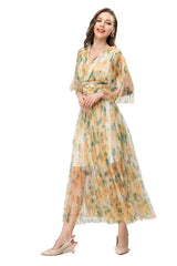 Vintage Floral Noblewoman Dress