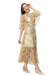 Vintage Floral Noblewoman Dress